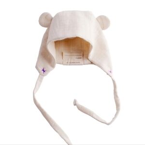 Adorable Cream Baby Bear Hat